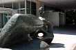 zrich kunst henry moore large reclining figure | fotografien von zrich, schweiz